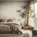 Tapeta na bazie gliny inspirowana naturalnymi spękaniami kamienia Marburg 34616 Terra