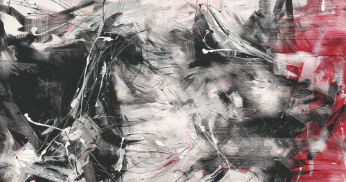 Mural abstrakcyjna Marburg 48216 Avangarde Belgrade