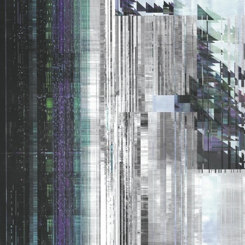 Mural abstrakcja inspirowaną estetyką cyfrową Marburg 48222 Avangarde Belgrade