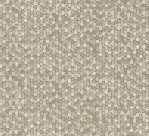 Tapeta drobne heksagony szampańska Marburg 35816 Papis Loveday vol. II Fasion Icon
