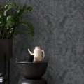 Tapeta ornament arabeska kwarc Hohenberger 81422 Fleur Black Cerra