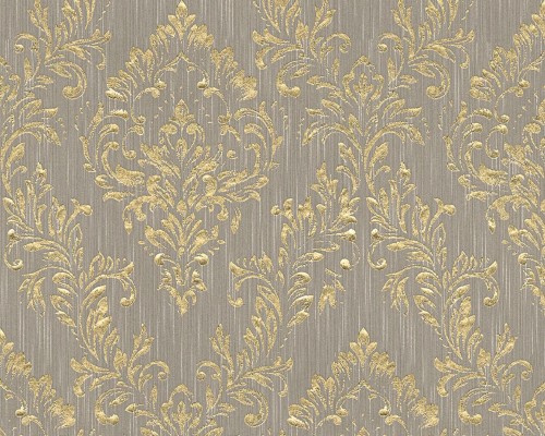 Tapeta tekstylna metaliczny ornament Architects Paper 30659-3 AP Finest