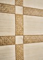 Tapeta naturalna wzór geometrycznych paneli CMO Paris WPA 08 10 Kakémono Botanical Braid
