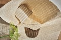 Tapeta naturalna z plecionym wzorem CMO Paris WAB 16 10 Abaca Tatami Natural Essence 2