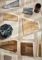 Tapeta naturalny fornir – geometryczna CMO Paris WBO 12 02 Futaie Wood Wallcovering 2