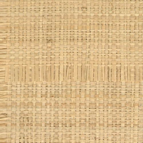 Tapeta naturalna z włókien rafii - geometryczna CMO Paris WRA 12 10 Raphia Cadre Raffia Wallcovering 4