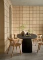 Tapeta naturalna z włókien rafii - geometryczna CMO Paris WRA 12 72 Raphia Cadre Raffia Wallcovering 4