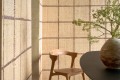 Tapeta naturalna z włókien rafii - geometryczna CMO Paris WRA 12 72 Raphia Cadre Raffia Wallcovering 4