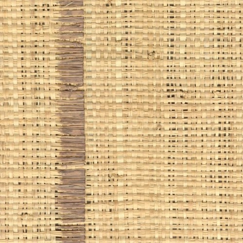 Tapeta naturalna z włókien rafii - pasy CMO Paris WRA 14 72 Raphia Vertical Raffia Wallcovering 4