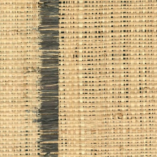 Tapeta naturalna z włókien rafii - pasy CMO Paris WRA 14 80 Raphia Vertical Raffia Wallcovering 4