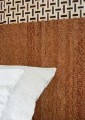Tapeta naturalna z włókien rafii - pionowy pleciony wzór CMO Paris WRA 02 21 Raphia Tresse Raffia Wallcovering 4