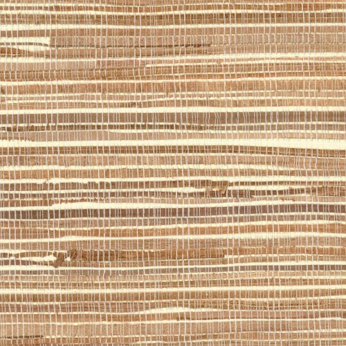Tapeta naturalna z włókien abaki - subtelny liniowy wzór CMO Paris WAB 10 20 Abaca Brut Abaca Wallcovering