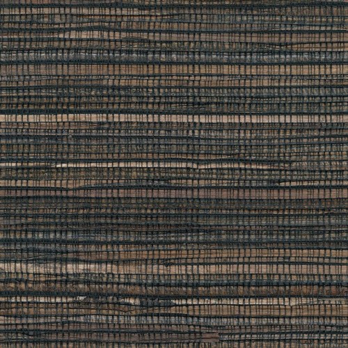 Tapeta naturalna z włókien abaki - subtelny liniowy wzór CMO Paris WAB 10 80 Abaca Brut Abaca Wallcovering