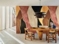 Mural artystyczny witraż Elitis VP 1001 03 Le Palais des Vents Cordes Sensibles x Véronique de Soultrait
