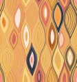 Mural abstrakcyjny - płynne linie Elitis VP 1002 01 Arabesque Cordes Sensibles x Véronique de Soultrait