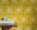 Tapeta geometryczna falująca ze strukturą sznurka Elitis VP 995 20 Courbes Cordes Sensibles x Véronique de Soultrait