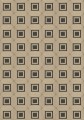 Tapeta geometryczna kwadraty ze strukturą sznurka Elitis VP 996 01 Carrés Jalonnés Cordes Sensibles x Véronique de Soultrait