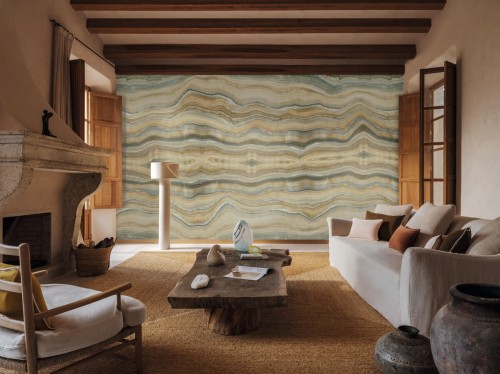 Mural przekrój minerałów Elitis VP 1033 01 Terres Emmêlées Lanzarote