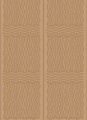 Tapeta tekstylna wełniana 3D pikowane fale Elitis RM 1055 05 Wave Flanelle Forms