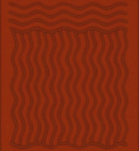 Tapeta tekstylna wełniana 3D pikowane fale Elitis RM 1055 35 Wave Flanelle Forms