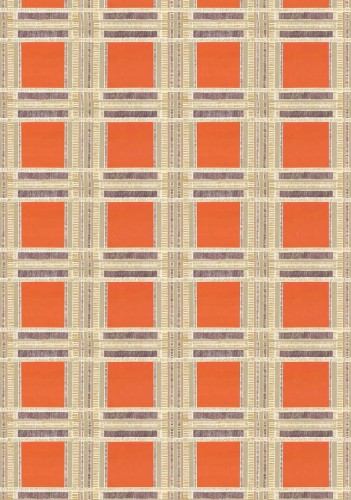 Tapeta tekstylna geometryczna Elitis RM 1126 35 Shiraz Pamir