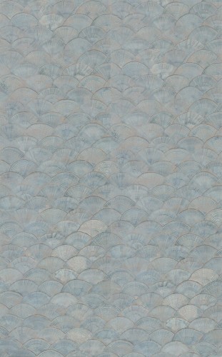 Tapeta wachlarze / muszle Elitis RM 1118 40 Calyptra Écume