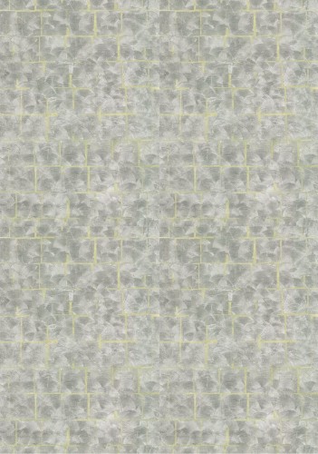 Tapeta metaliczna geometryczna Elitis RM 1121 90 Mille et Une Nuit Écume