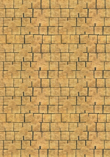 Tapeta metaliczna geometryczna Elitis RM 1121 91 Mille et Une Nuit Écume