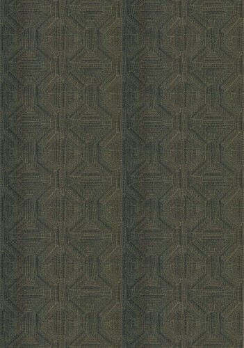 Tapeta geometryczna haftowana Elitis RM 1113 67 Alphabet Origine