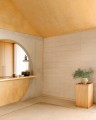 Tapeta geometryczna haftowana Elitis RM 1124 02 Shibui Origine