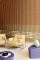 Mural geometryczny Elitis VP 1041 01 Lignes Telluriques Elixir de Soies
