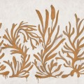 Mural wodorosty na tynku Elitis VP 1005 01 Algues Dorées Kintsugi