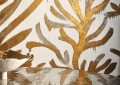 Mural wodorosty na tynku Elitis VP 1005 01 Algues Dorées Kintsugi
