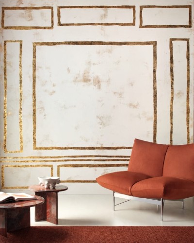 Mural geometryczny Elitis VP 1007 01 Les Marques de L'Empire Kintsugi