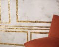 Mural geometryczny Elitis VP 1007 01 Les Marques de L'Empire Kintsugi