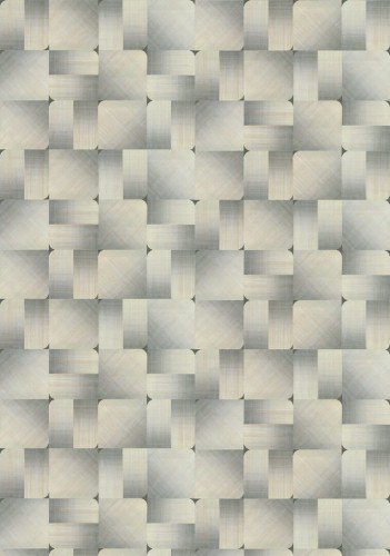 Tapeta geometryczna z włókien abaki Elitis RM 1072 80 Circé Maestria