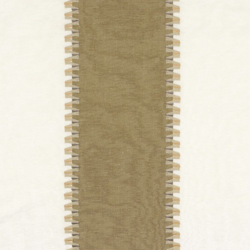 Tkanina pasy z haftem Casamance 91000370  Lily The Lost Garden