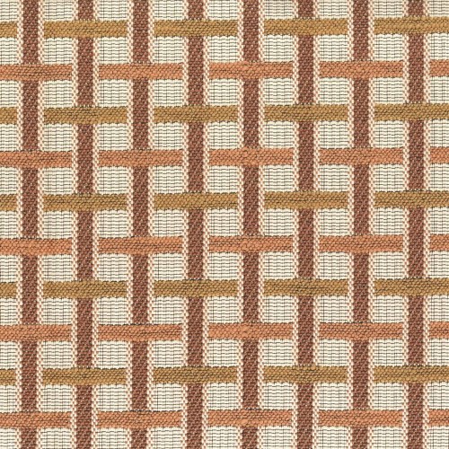 Tkanina obiciowa z geometrycznym wzorem Casamance 91460223  Ivy The Lost Garden