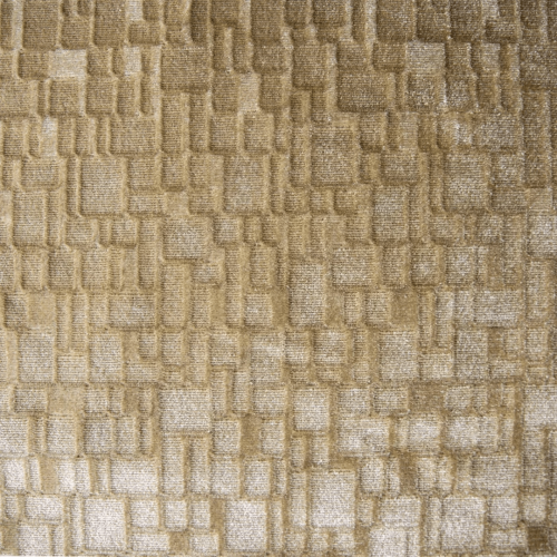 Tkanina aksamitny żakard Casamance 92030128 Perspective Nouvel Angle