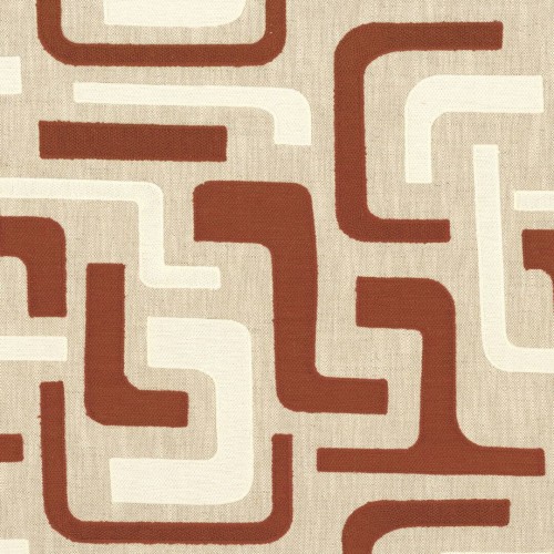 Tkanina z geometrycznym haftem Casamance 90740358 Avant-Garde Les Modernes