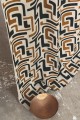 Tkanina z geometrycznym haftem Casamance 90740474 Avant-Garde Les Modernes