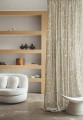 Tkanina - zwiewny haftowany woal Casamance 90840349 Interaction Les Modernes - 292 cm szer.