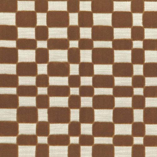 Tkanina geometryczny aksamit Casamance 90890628 Modulor Les Modernes