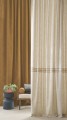 Tkanina z eleganckim haftem Camengo 45810371 Trim Recycle Osmoz
