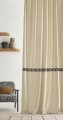 Tkanina z eleganckim haftem Camengo 46080238 Silmea Recycle Osmoz