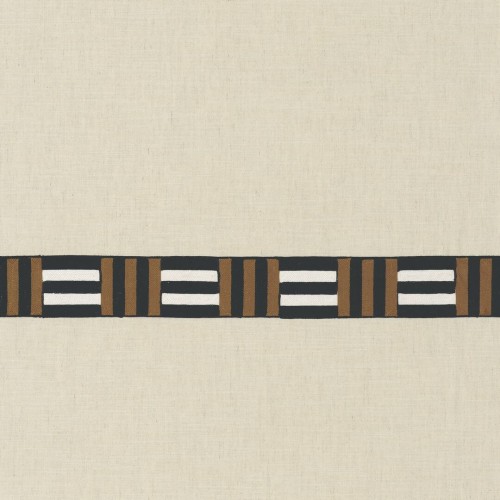 Tkanina z eleganckim haftem Camengo 46080307 Silmea Recycle Osmoz