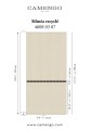Tkanina z eleganckim haftem Camengo 46080307 Silmea Recycle Osmoz