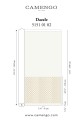 Tkanina haftowana szachownica Camengo 51510102 Dazzle Osmoz