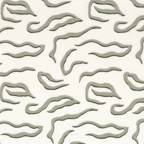 Tkanina z organicznym wzorem Camengo 48390234 Ophera Moon