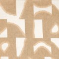 Tkanina lniany woal z geometrycznym wzorem Casamance 92670123 Estompe Illusion - 298 cm szer.